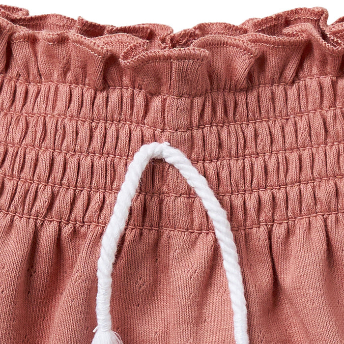 2-Pack Infant & Toddler Girls Rose Smocked Wide Leg Shorts Bundle bottoms Gerber Childrenswear