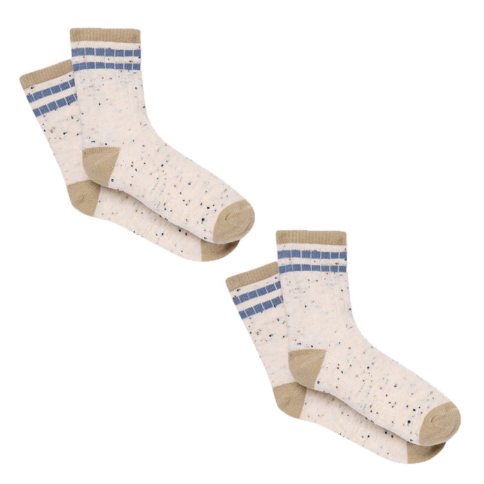 2-Pack Toddler Boys Ivory Athletic Colorblock Socks socks modern moments™ by Gerber®