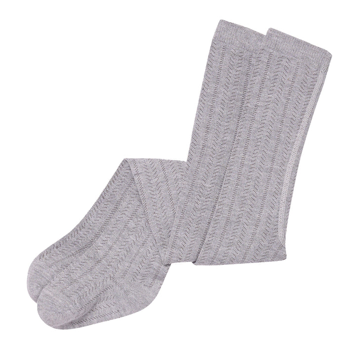 2-Pack Baby Girls Grey & Black Pointelle Ribbed Tights socks modern moments™ by Gerber®