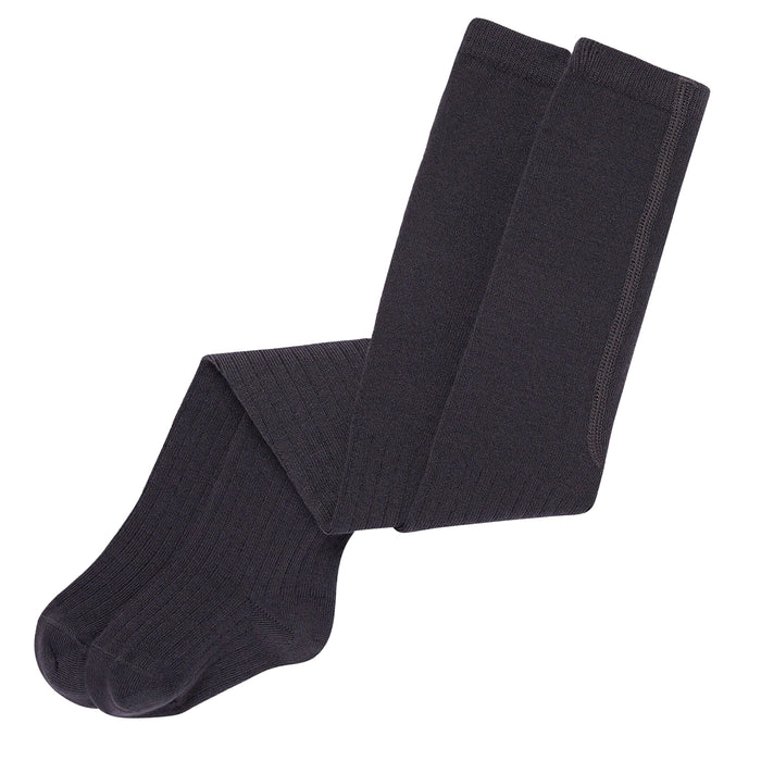 2-Pack Baby Girls Grey & Black Pointelle Ribbed Tights socks modern moments™ by Gerber®