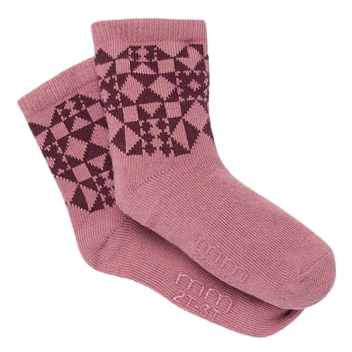 2-Pack Toddler Girls Rose Knit Socks socks modern moments™ by Gerber®