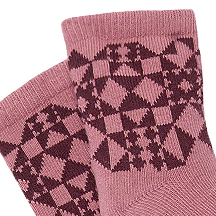 2-Pack Toddler Girls Rose Knit Socks socks modern moments™ by Gerber®