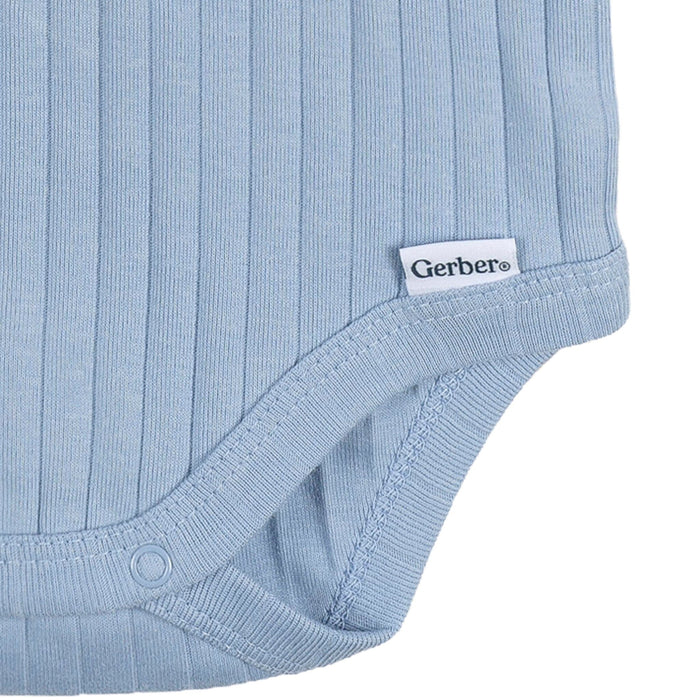 2-Piece Baby Boys Blue Bodysuit and Pant Set outfits Gerber®