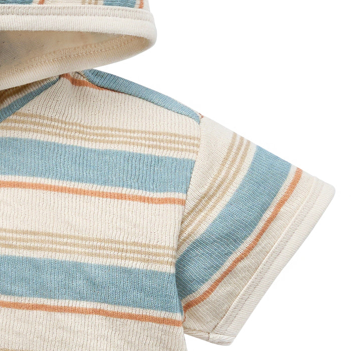 2-Piece Baby Boy Hooded Short Sleeve Top & Cuffed Shorts Bundle outfits Modern Moments™ by Gerber®