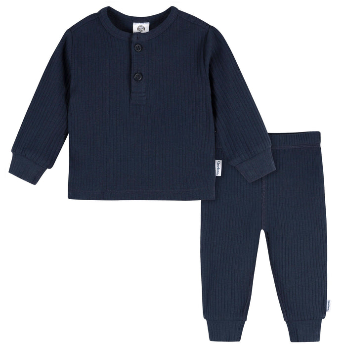 2-Piece Baby Boys Blue Nights Top and Active Pant Set Outfits & Sets Gerber®