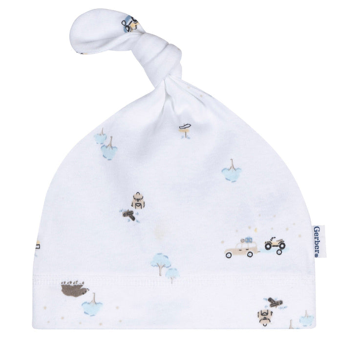 2-Piece Baby Boys Road Trip Swaddle and Cap Set Blankets Gerber®