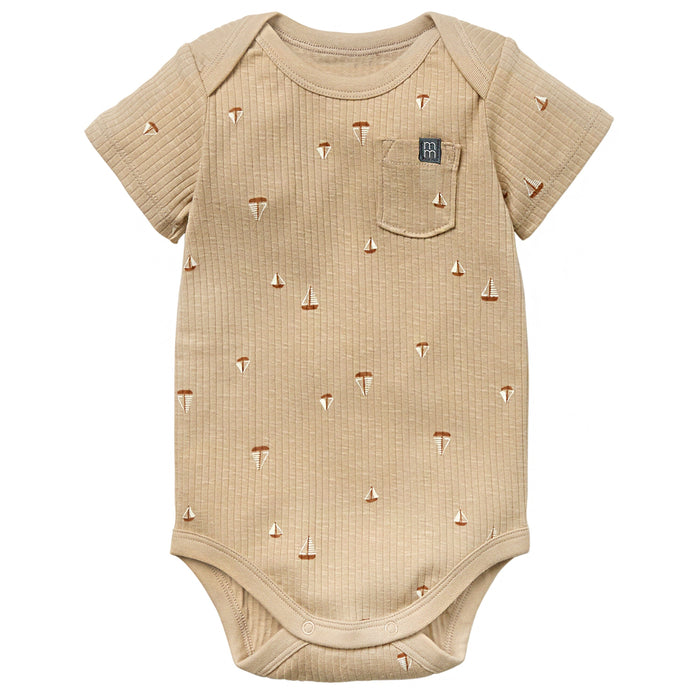2-Piece Baby Boy Sailboat Short Sleeve Bodysuit & Pant Bundle outfits Modern Moments™ by Gerber®