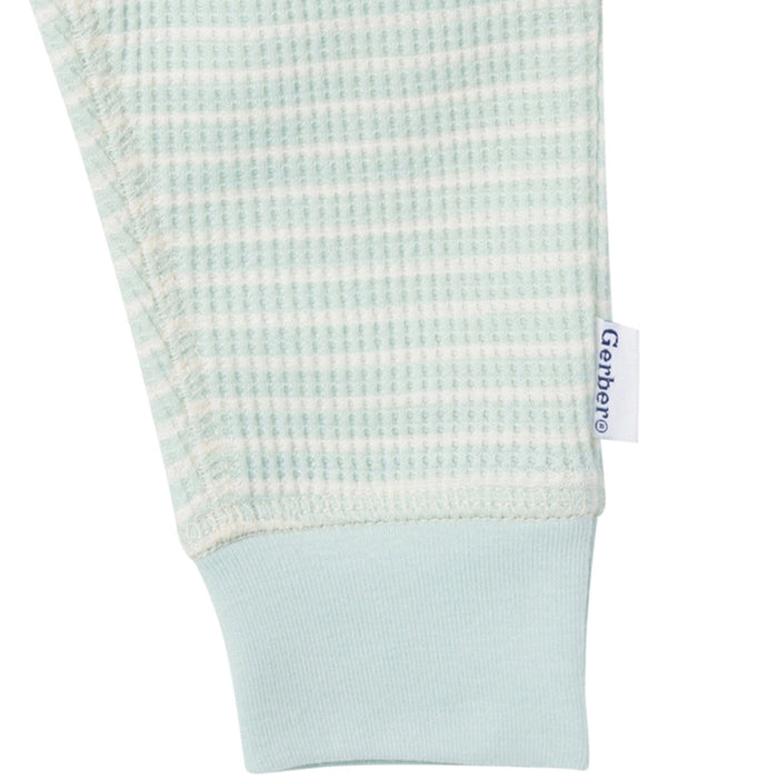 2-Piece Baby Neutral Stripe Sky Onesies® Bodysuit and Pants Set Outfits & Sets Gerber®