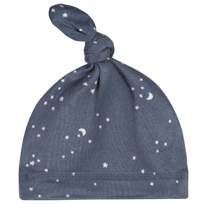 2-Piece Baby Boys Stars & Moon Swaddle and Cap Set receiving blankets Gerber®