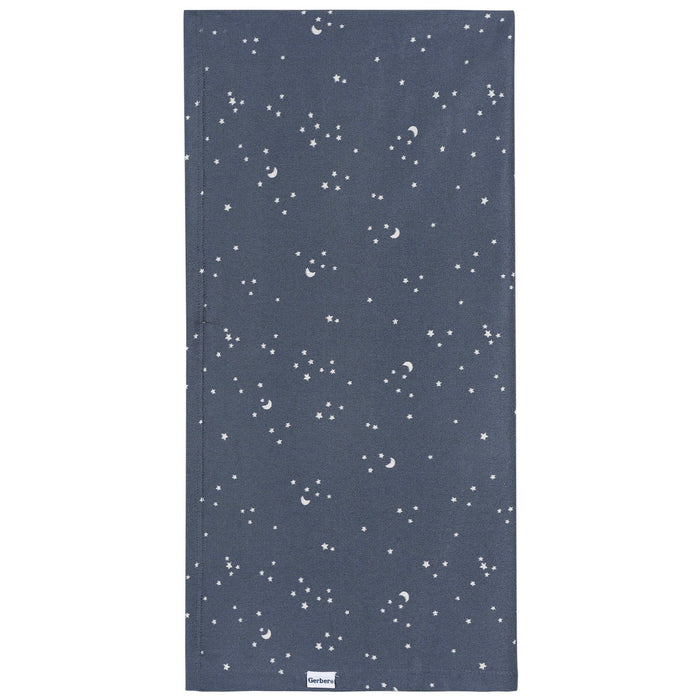 2-Piece Baby Boys Stars & Moon Swaddle and Cap Set receiving blankets Gerber®