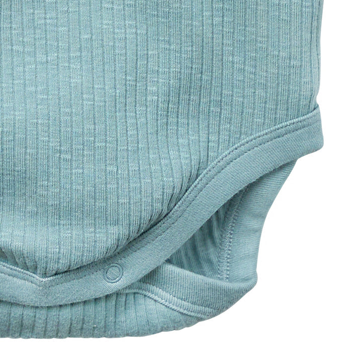 2-Pack Baby Boy Teal Stiped Long Sleeve Bodysuit & Legging Bundle outfits Modern Moments™ by Gerber®