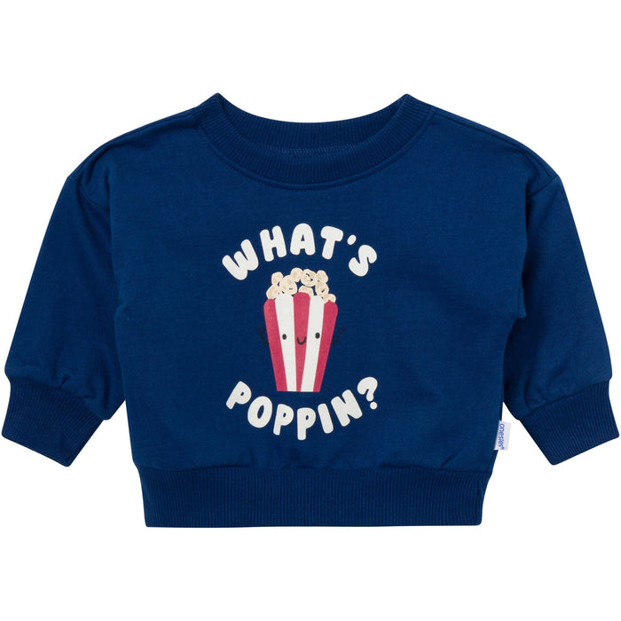 2-Piece Baby Boys What'S Poppin Sweatshirt Set outfits Gerber®