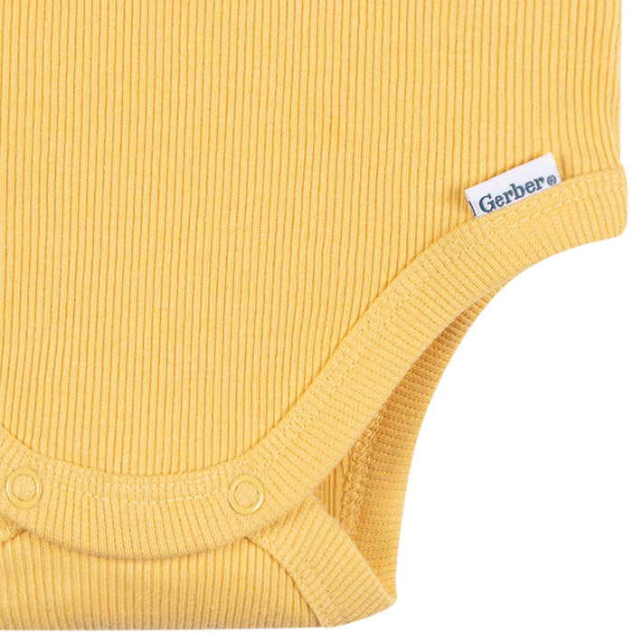 2-Piece Baby Boys Yellow Bodysuit & Shorts Set outfits Gerber®
