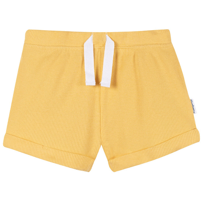 2-Piece Baby Boys Yellow Bodysuit & Shorts Set outfits Gerber®