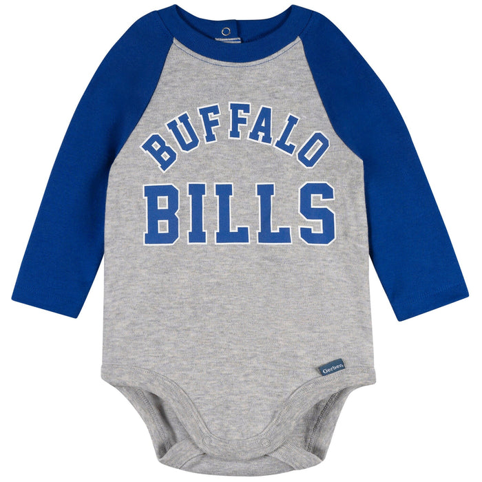 2-Piece Baby Neutral Buffalo Bills Bodysuit and Jogger Set NFL NFL