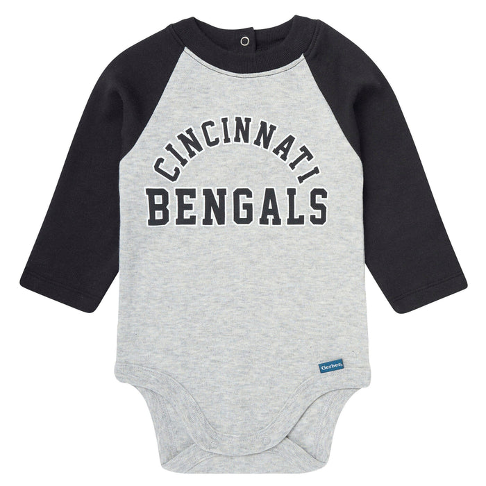 2-Piece Baby Neutral Cincinatti Bengals Bodysuit and Jogger Set NFL NFL
