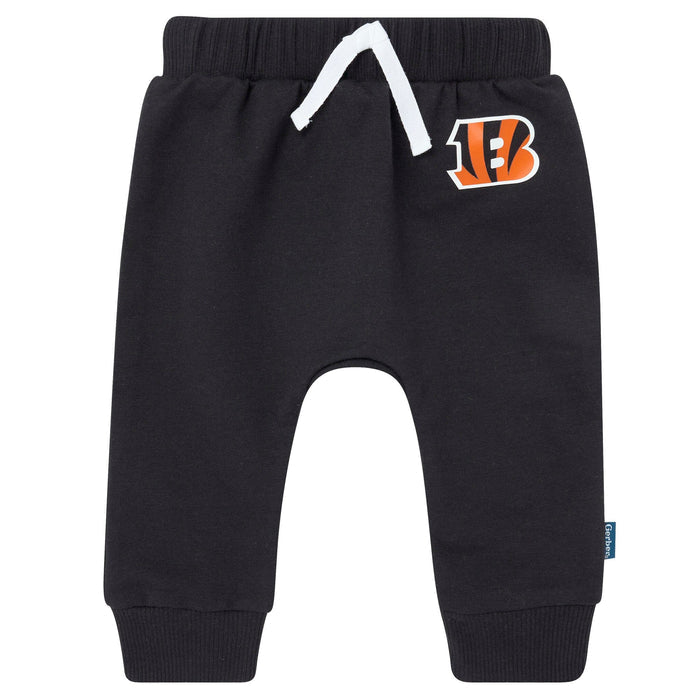 2-Piece Baby Neutral Cincinatti Bengals Bodysuit and Jogger Set NFL NFL