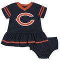 Chicago Bears Baby Girls Dress and Diaper Cover Set-Gerber Childrenswear