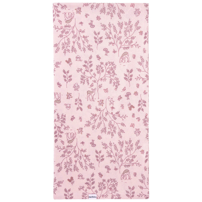 2-Piece Baby Girls Deer Swaddle and Headband Set receiving blankets Gerber®