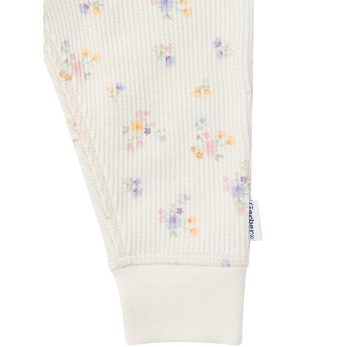 2-Piece Baby Girls Ditsy Floral Onesies® Bodysuit and Pants Set Outfits & Sets Gerber®
