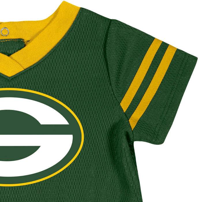 Baby Girls Green Bay Packers Cheerleader Dress and Diaper Cover Set NFL NFL