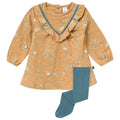 2-Piece Baby Girls Heirloom Floral Dress and Tights Set dresses modern moments™ by Gerber®