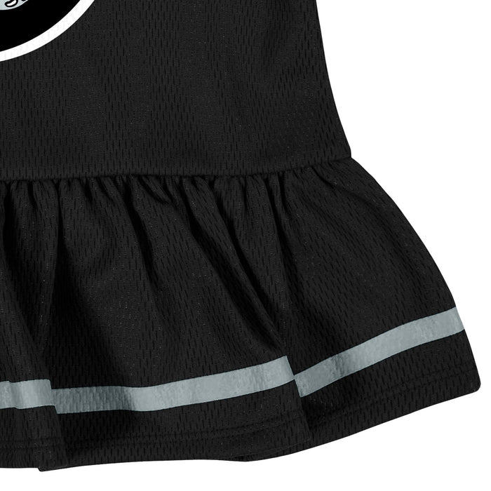 Baby Girls Las Vegas Raiders Dress & Diaper Cover Set NFL NFL
