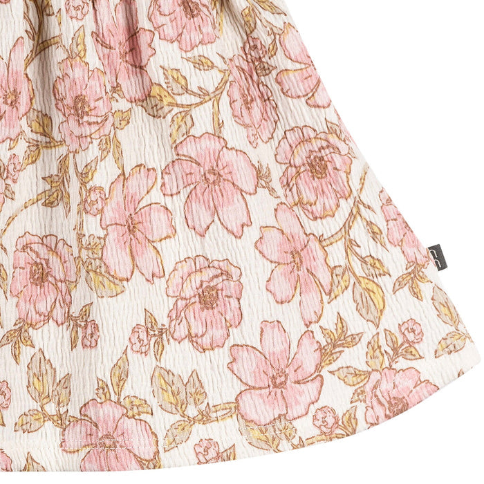 2-Piece Baby Girls Multi Flower Smocked Dress and Diaper Cover Dresses Modern Moments™ by Gerber®