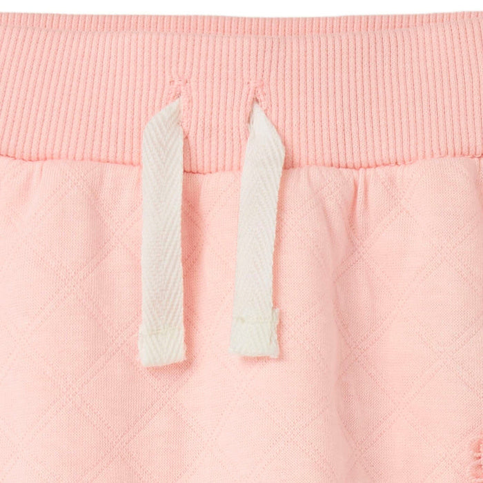 2-Piece Baby Girls Pink Quilted Top & Jogger Set outfits Gerber®