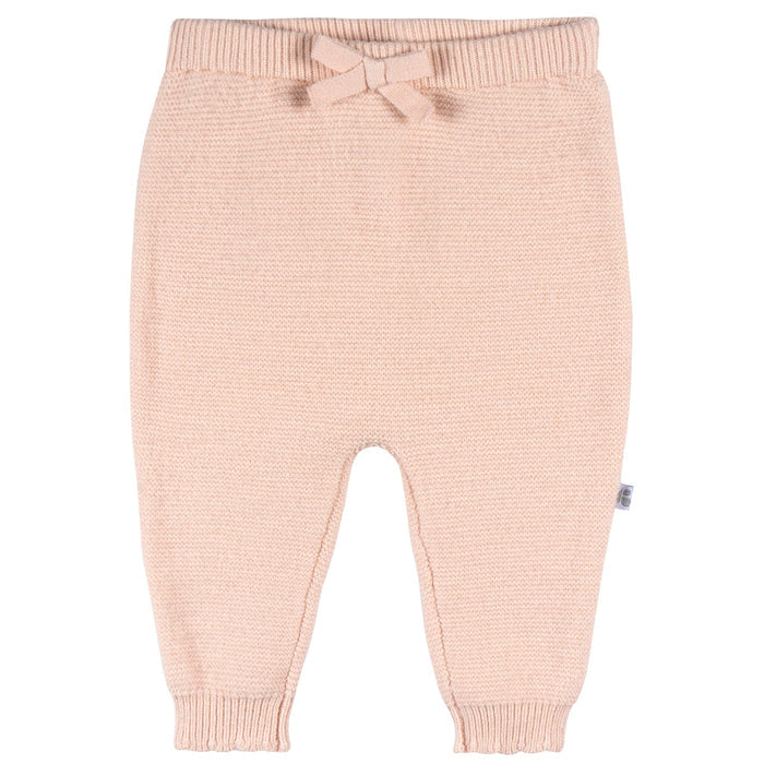 2-Piece Baby Girls Pink Sweater Knit Set Outfits & Sets Gerber®