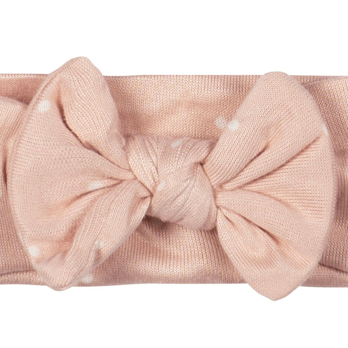 2-Piece Baby Girls Polka Dots Swaddle and Headband Set receiving blankets Gerber®