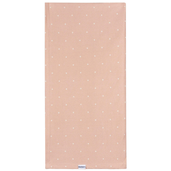 2-Piece Baby Girls Polka Dots Swaddle and Headband Set receiving blankets Gerber®