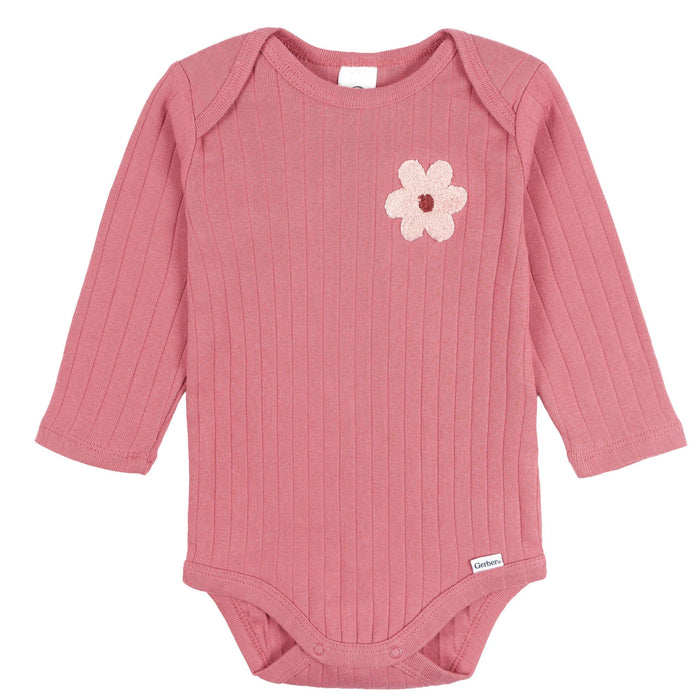 2-Piece Baby Girls Rose Bodysuit and Pant Set outfits Gerber®