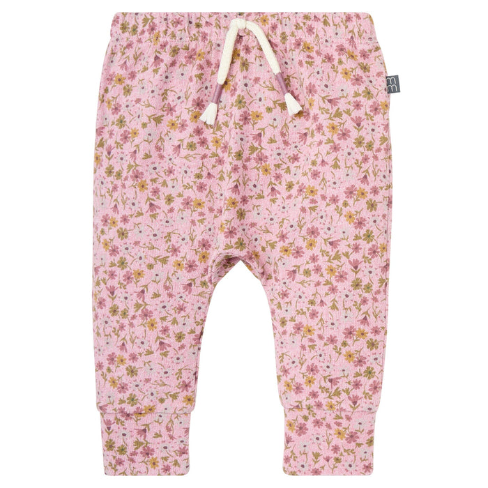 2-Piece Baby Girls Rose Heather Peplum Top and Pants Outfits & Sets Gerber®
