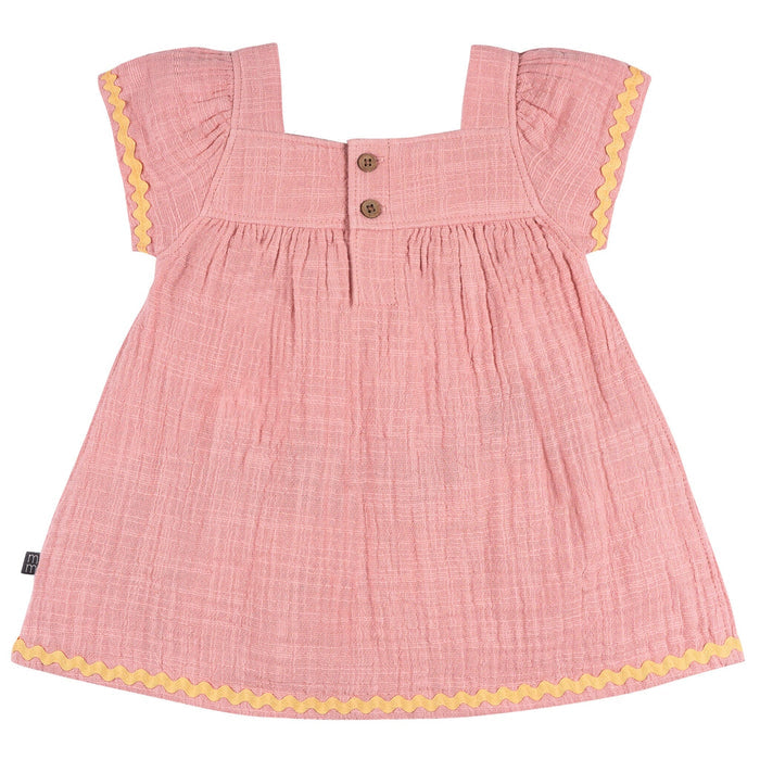 2-Piece Baby Girls Rose Elegance Dress and Diaper Cover Dresses Modern Moments™ by Gerber®