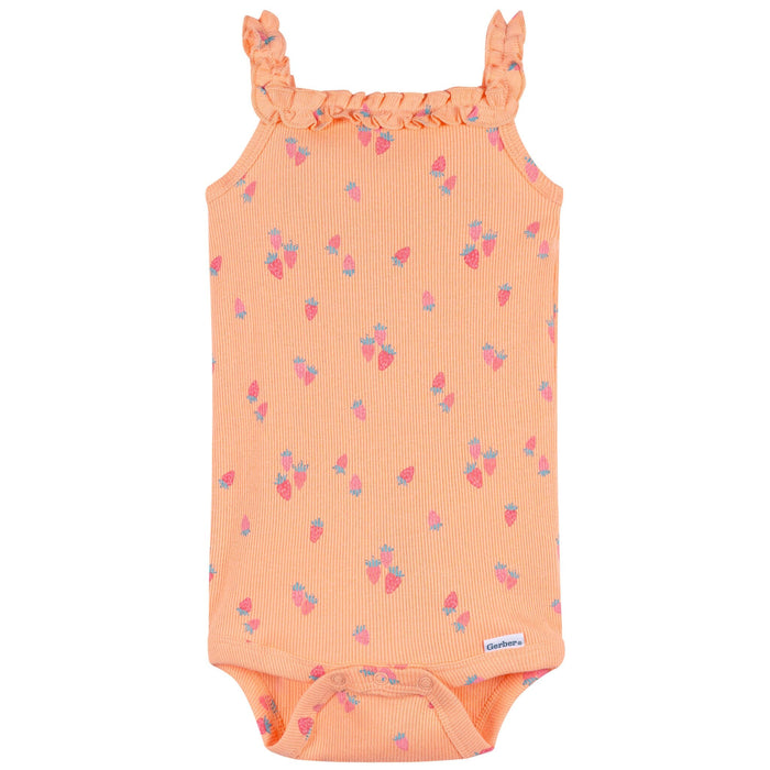 2-Piece Baby Girls Strawberries Bodysuit & Shorts Set Outfits & Sets Gerber®