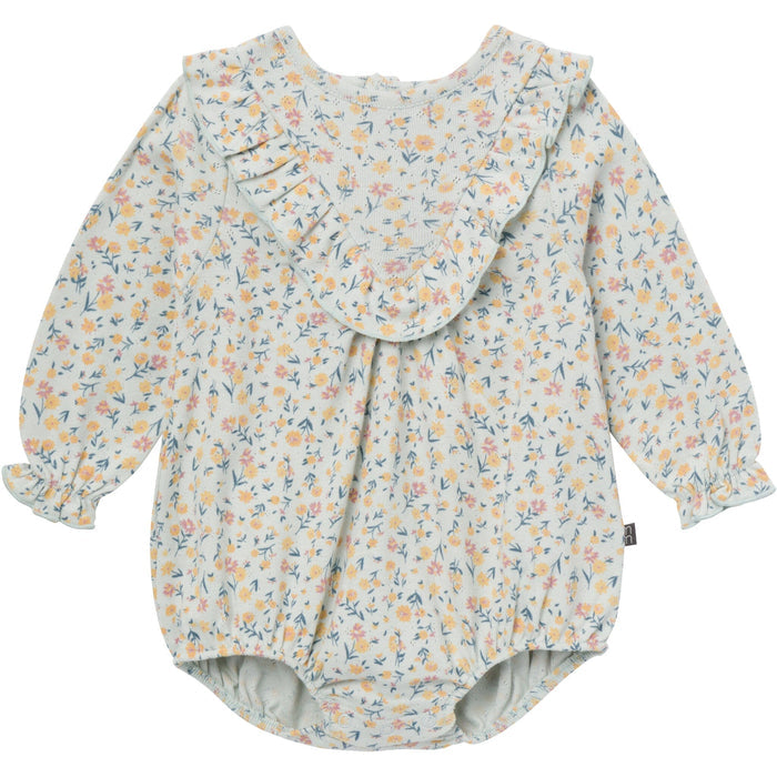 2-Piece Baby Girls Tiny Floral Bubble Romper and Tights Rompers Modern Moments™ by Gerber®