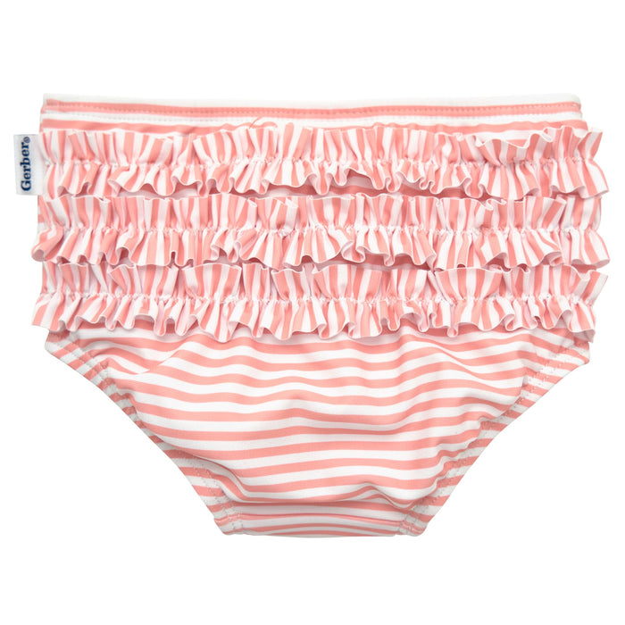 2-Piece Baby Girls Shells Rashguard Set