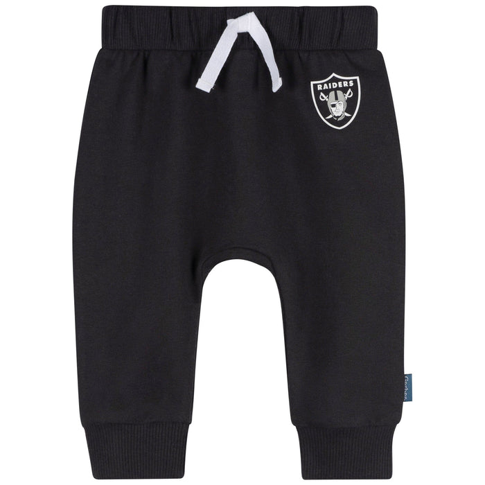 2-Piece Baby Neutral Las Vegas Raiders Bodysuit and Jogger Set NFL NFL