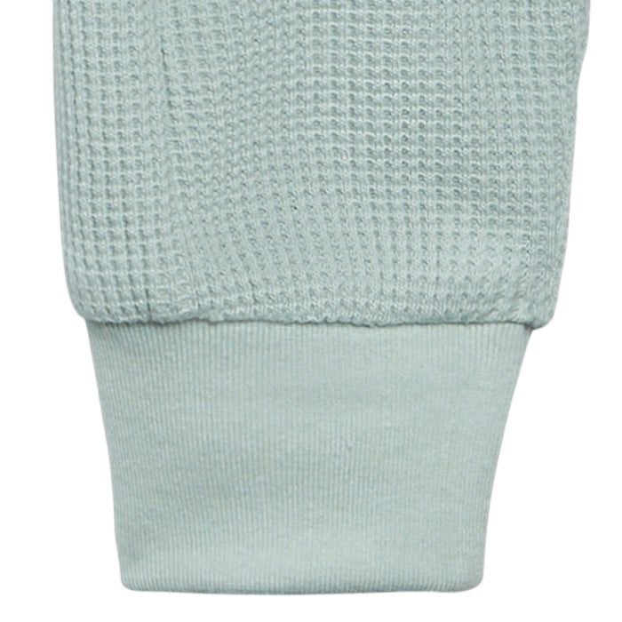 2-Piece Baby Neutral Ocean Hoodie and Pant Set