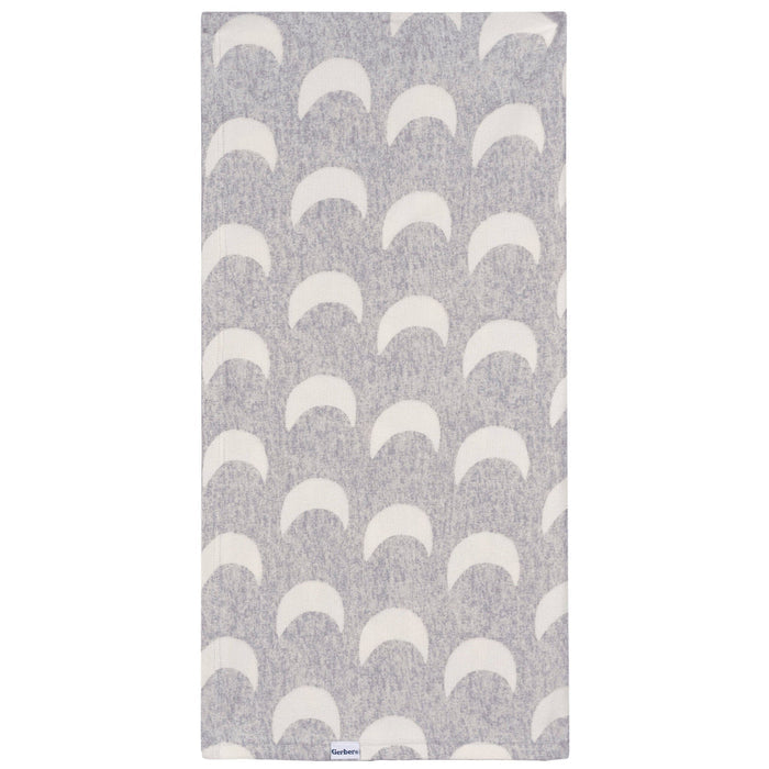 2-Piece Baby Neutral Moons Swaddle and Cap Set receiving blankets Gerber®