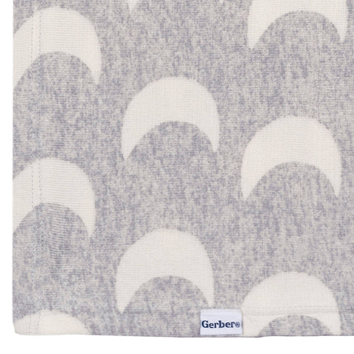 2-Piece Baby Neutral Moons Swaddle and Cap Set receiving blankets Gerber®
