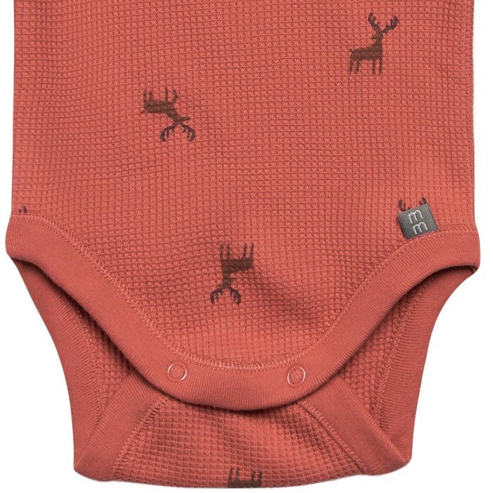 2-Piece Baby Neutral Red Moose Bodysuit and Pant Set Outfits & Sets Modern Moments™ by Gerber®