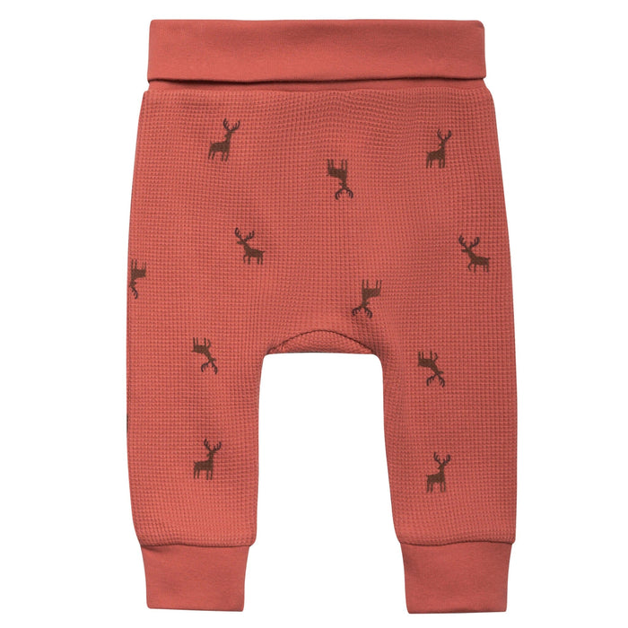 2-Piece Baby Neutral Red Moose Bodysuit and Pant Set Outfits & Sets Modern Moments™ by Gerber®