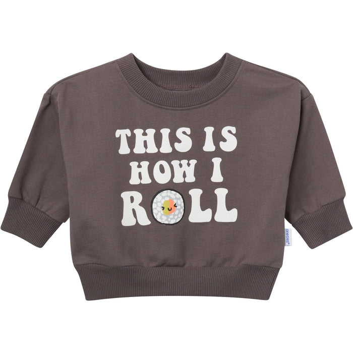 2-Piece Baby Neutral Sushi Roll Sweatshirt Set outfits Gerber®