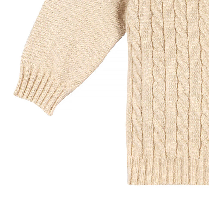 2-Piece Baby Neutral Tan Sweater Knit Set Outfits & Sets Gerber®
