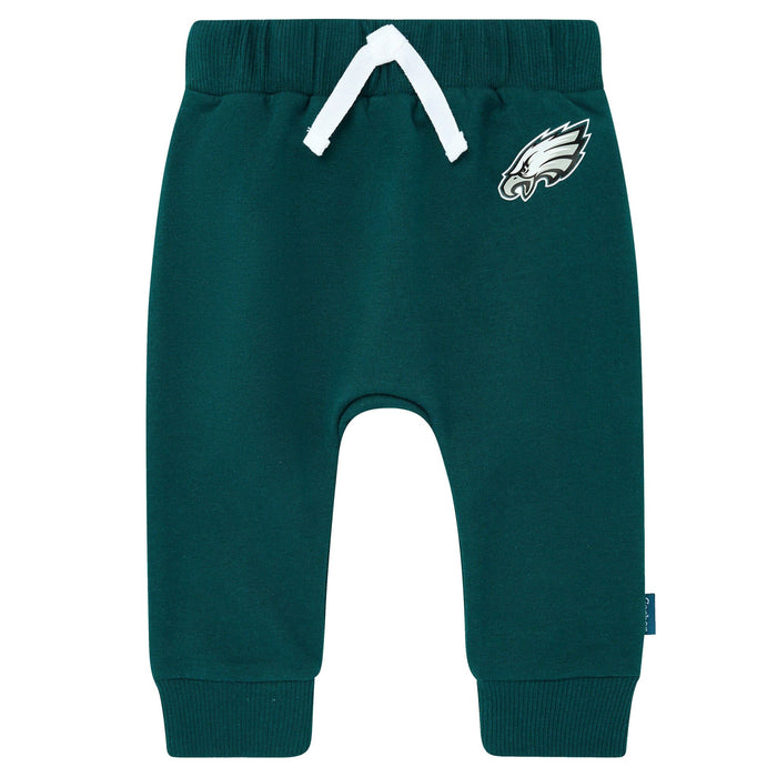 2-Piece Baby Neutral Philidelphia Eagles Bodysuit and Jogger Set NFL NFL