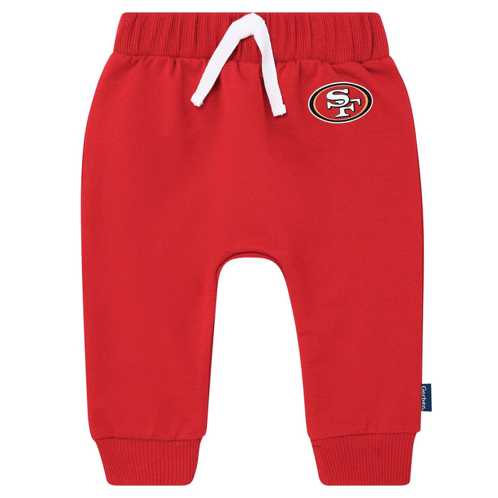 2-Piece Baby Neutral 49Ers Bodysuit and Jogger Set NFL NFL