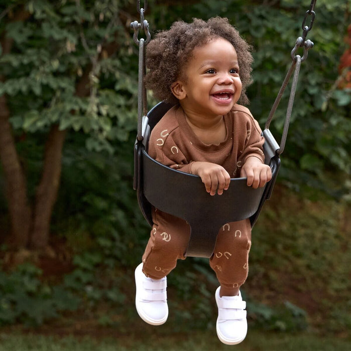 2-Piece Baby & Toddler Boys Brown Horseshoe Sweatshirt & Pant Set outfits Gerber®
