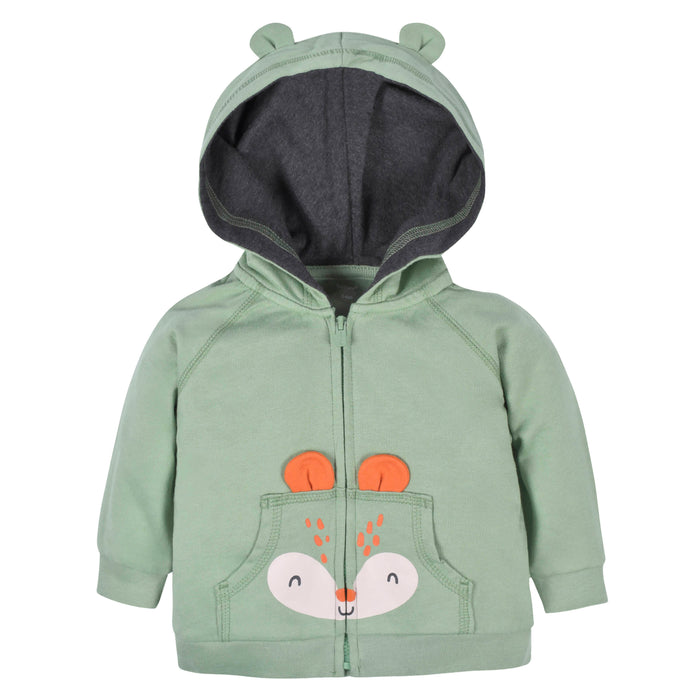 2-Piece Baby & Toddler Boys Explore Terry Zip Hoodie & Joggers Set